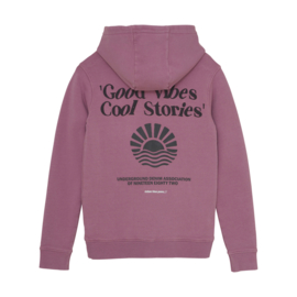 Hoodie IBJ backprint grape nectar (960171)