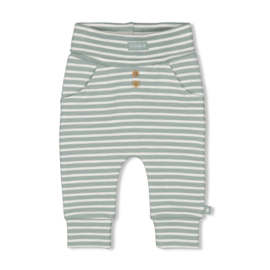 Broek FEETJE turtelly cool zeegroen streep 52202288