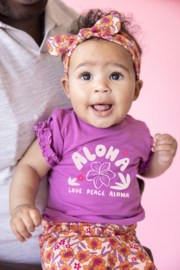 Flared broek FEETJE love peace aloha 52202522