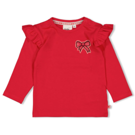 Longsleeve FEETJE queen of hearts rood 51602643