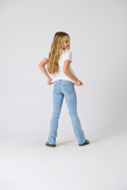 Flared denim broek ONLY blush light blue