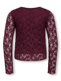 Longsleeve LEIKA LS LACE TOP NOOS fig