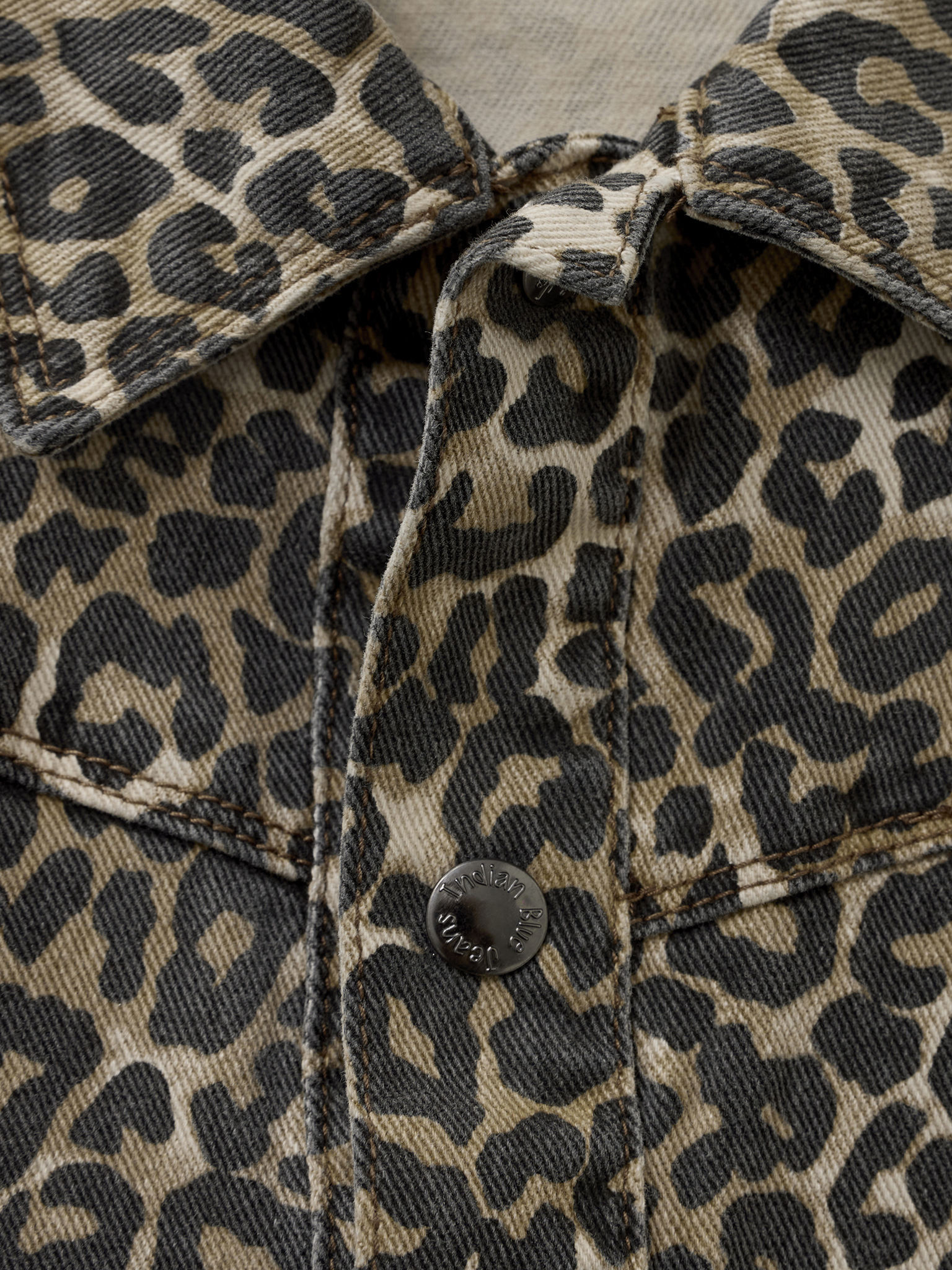 Gilet IBJ girls leopard 970312