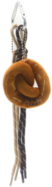 Sleutelhanger Bag Charm Pretzel