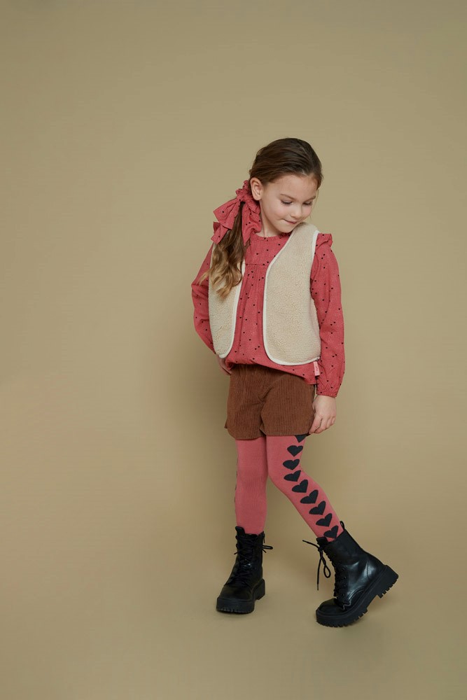 Teddy gilet JUBEL queen of hearts offwhite 91200020