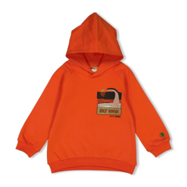 Hoodie STURDY jump for joy oranje 71600574