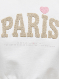 Trui NAOMIE LS BOXY O-NECK PRINTED SWT cloud dancer