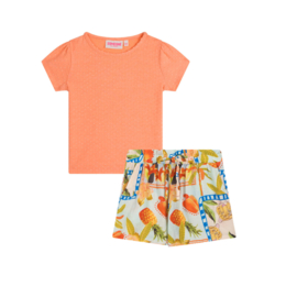 MINI REBELS/SOMEONE GIRLS set oranje