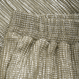 Metallic wide broek DAILY7 latte sand (930173)
