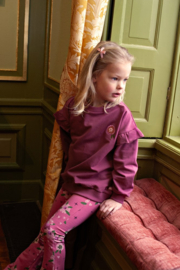 Relax fit sweater JUBEL moon flowers 91600475 mauve