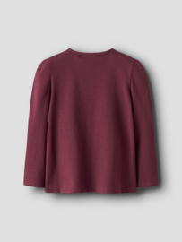 Longsleeve NAME IT GIRLS Rogina bordeaux