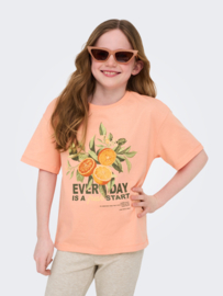 Shirt ONLY Helen oranje