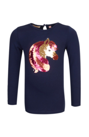 Longsleeve SOMEONE miley navy