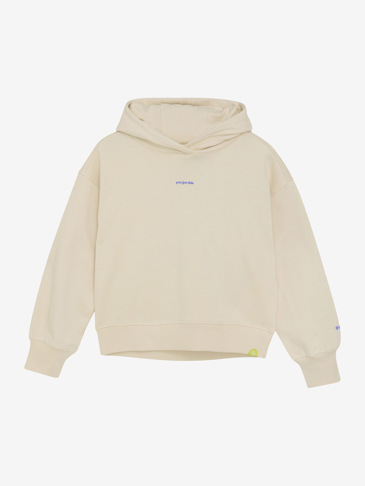 Hoodie IBJ girls sandshell 970339