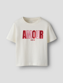 Shirt NAME IT girls Love cloud dancer