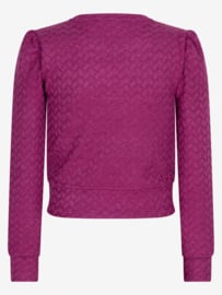 Longsleeve IBJ girls berry pink 970047