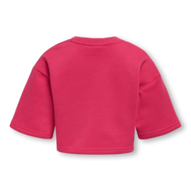 Short shirt ONLY Fave raspberry
