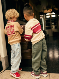 Oversized sweater DAILY7 BOYS back print ginger root 920396