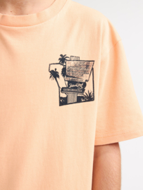 Shirt PETROL B-1060-TSR649 tropical orange