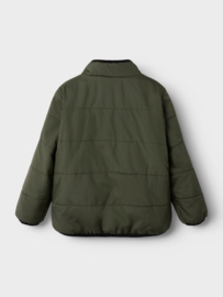 Reversible tussenjas NAME IT Magnus groen