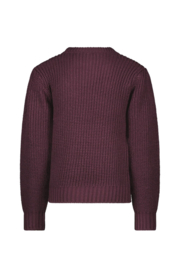 Sweater B.NOSY 5397-224 grape wine