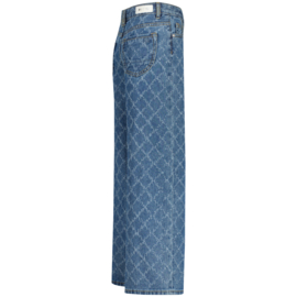 Broek RAIZZED GIRLS Monaco laser mid blue stone