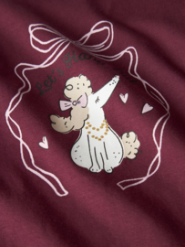 Longsleeve NAME IT GIRLS Rogina bordeaux