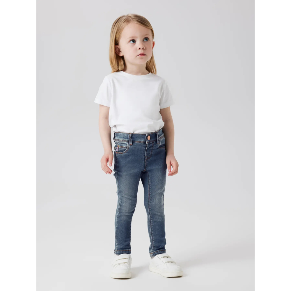 Skinny jeans NAME IT Polly dark blue denim