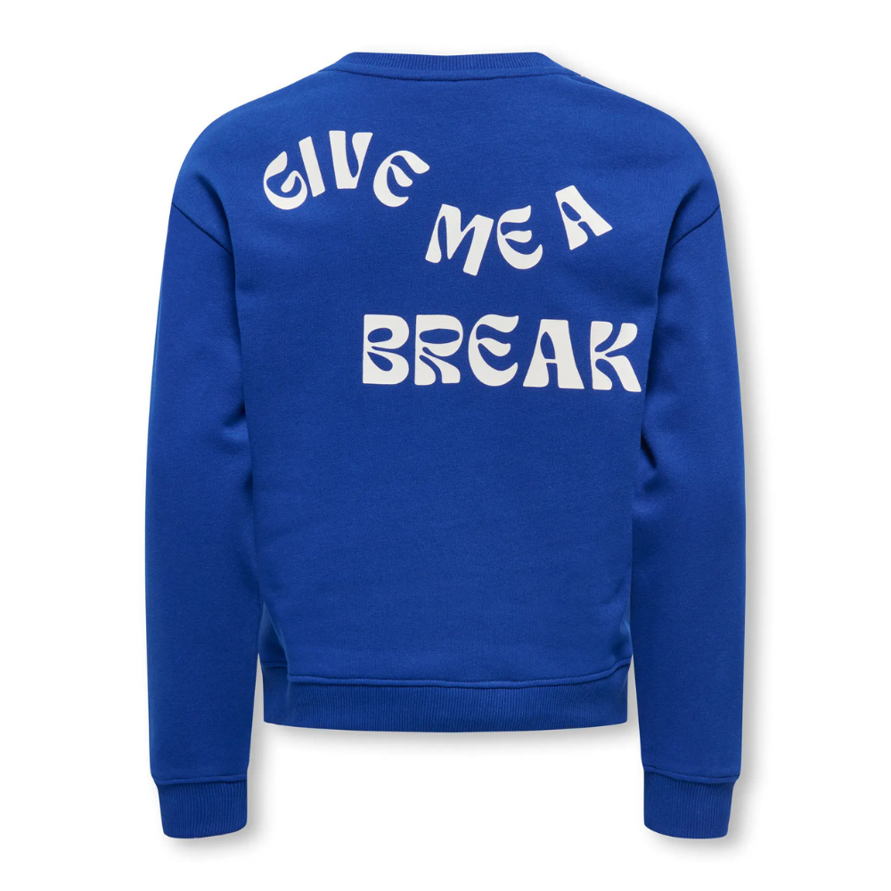 Sweater ONLY kogcamine blauw