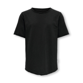 Long t-shirt ONLY&SONS Benne black
