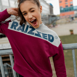 Raizzed sweater MADRAS bordeaux red