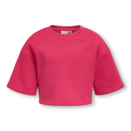 Short shirt ONLY Fave raspberry