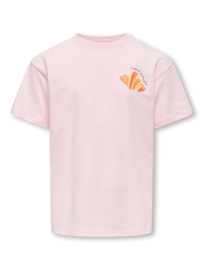 Loose fit shirt ONLY Carina barely pink Amalfi