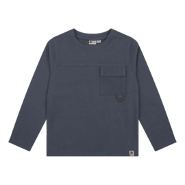 Longsleeve DAILY7 washed blue 920026