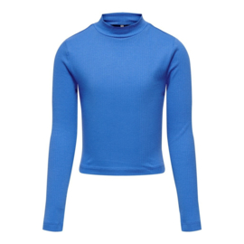 Longsleeve ONLY linea short blauw