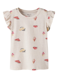Shirt NAME IT girls Joviner peyote melange