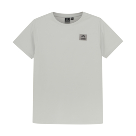T-shirt badge & backprint IBJ dawn blue (960189)