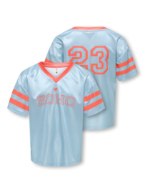 T-shirt ONLY Lulu soft chambray