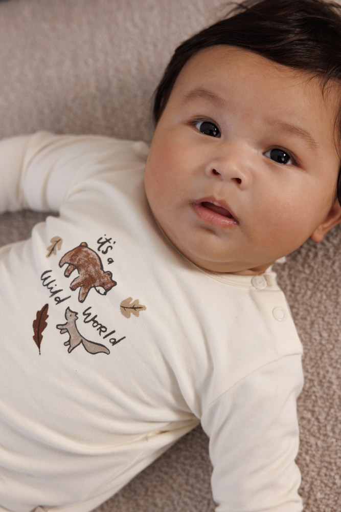 Longsleeve FEETJE wild world offwhite 51602627