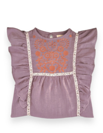 Blouse TOPITM Livia mauve