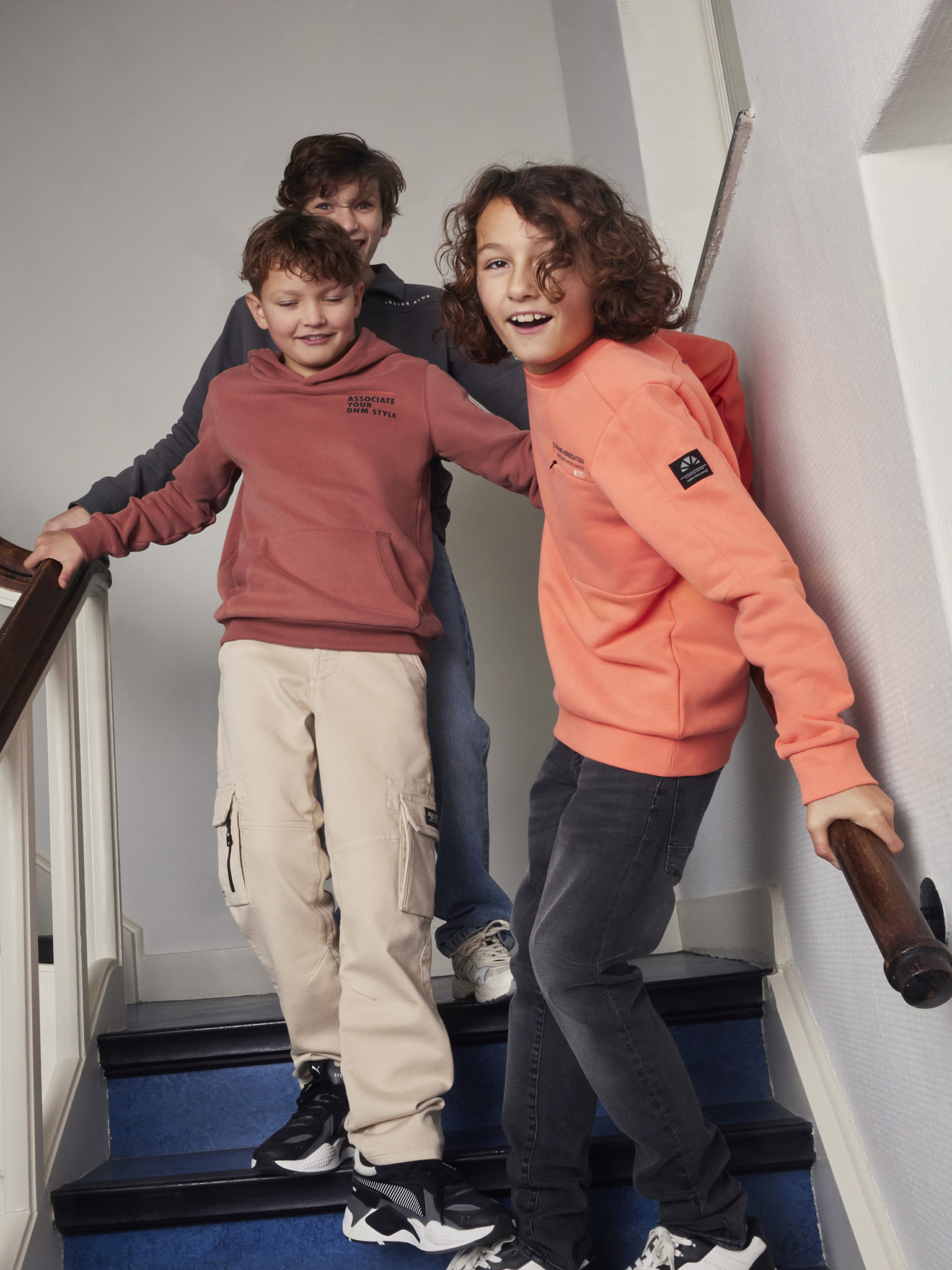 Sweater IBJ boys peach echo 960434