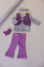 Teddy gilet FEETJE better together Lila 51200042
