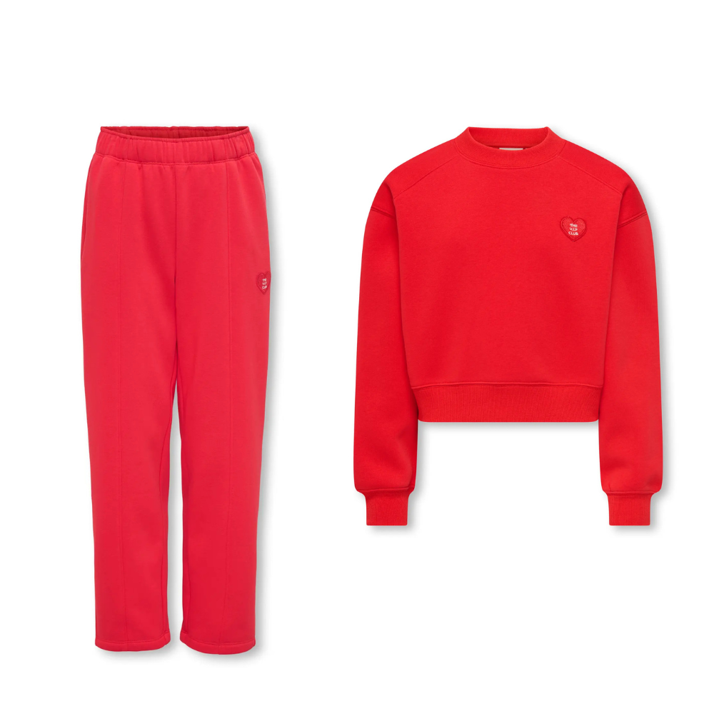 Sweater ONLY KOGEVISA red