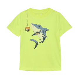 Shirt Minymo 133923 safety yellow