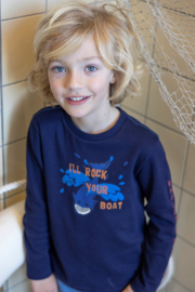 Longsleeve STURDY waves and whales marine 71600641