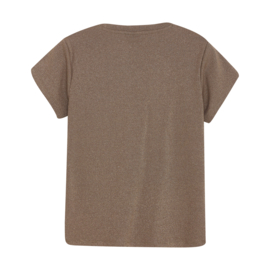 Shirt IBJ glitter cocoa brown(970244)