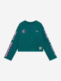 Longsleeve IBJ GIRLS relaxed fit print spruced up 970946