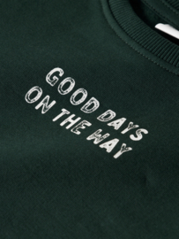 Sweater NAME IT boys Slade groen