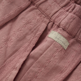 Paperbag korte broek DAILY7 ash rose (930188)