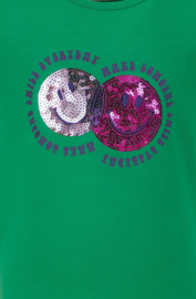 Shirt SOMEONE coeur groen